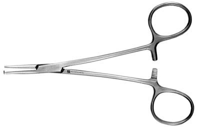 Mosquito Forceps 5" Straight with Hook product image