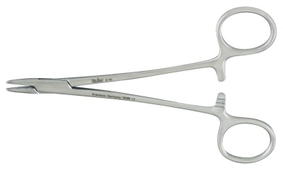 Baumgartner Needle Holder 5-1/2" Stainless Steel Ea product image