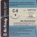 Suture Silk C-6 Needle 3-0 Box of 12 thumbnail 14
