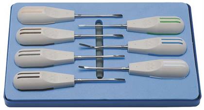 Luxator, Dual Edge Periotome, 5mm/3mm, Straight, Brown, DE5, 1/Pk, 506357 product image