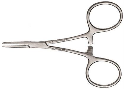 Scissors Hemostat 4 in Hartmann Straight Stainless Steel Ea product image