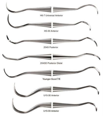 Sickle Scaler, # 204SD, Posterior Distal, EagleLite, 3/8", Stainless Steel, 1/Pk, AES204SDZ thumbnail 11