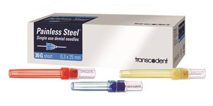 Trannscodent - Painless Steel Plastic Hub Needles 27 Long Yelllow 100/bx thumbnail 5