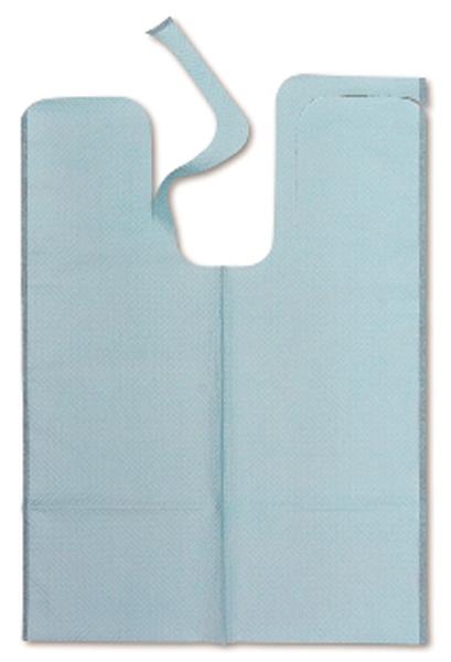 Polytowels 18X25 Blue Tie-On Bib (250) product image