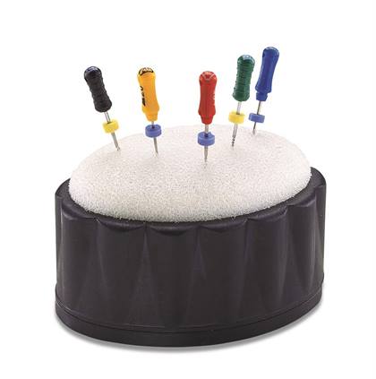 Endo Clean Stand Sponge Refill, Round, White, 25/Pk, 671683 thumbnail 15