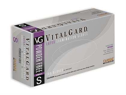VitalGard Latex Exam Gloves Medium Natural Non-Sterile thumbnail 12