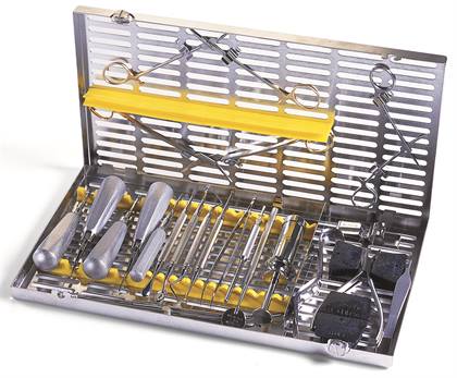 IMS Oral Surgery Cassette Stainless Steel Gray 12 Instruments Ea thumbnail 8