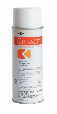 Citrace Surface Spray Spray Aerosol Can Citrus 14 oz 14oz/Cn product image