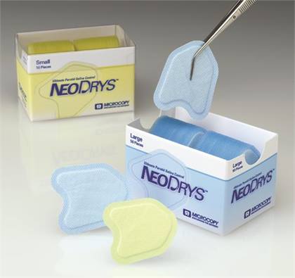 NeoDrys Original, Saliva Absorbent Cotton Roll Substitute, Small, Yellow, 50/Pk, DYS thumbnail 14