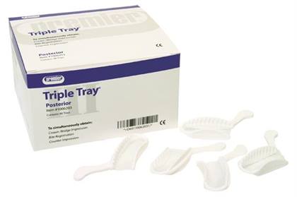 T-LOC Triple Tray Bite Trays Double Arch Posterior 35/Bx thumbnail 7