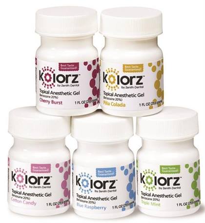 Kolorz Topical Anesthetic Gel Raspberry 1 Oz/Jr thumbnail 14