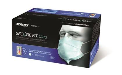 Ultra Earloop Masks with Secure Fit, ASTM Level 3, Blue, GCFCXUSF thumbnail 18