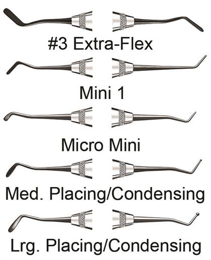 Placing/Condensing Composite Instrument, XTS Smooth Satin Steel, Medium, 1/Pk, TNCIPCM thumbnail 9