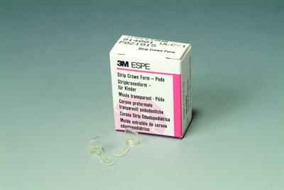 Unitek Pedodontic Strip Crown Forms, Primary Anterior, # 4 Lateral Upper Right, 5/Pk product image