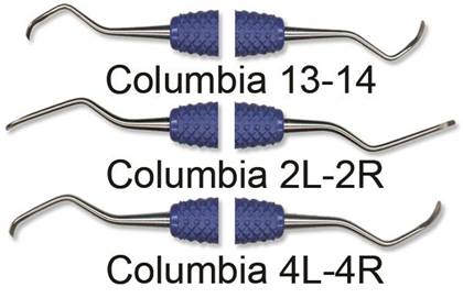 Cruise Line Universal Curette, Double-Ended, 4L/4R Columbia, Blue, 1/Pk, R067 product image