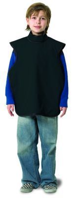 Lead-Free X-Ray Apron Child Charcoal With Collar Ea thumbnail 7