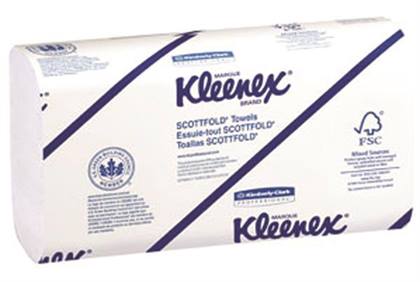 KLEENEX SCOTTFOLD TOWELS (25X120) product image
