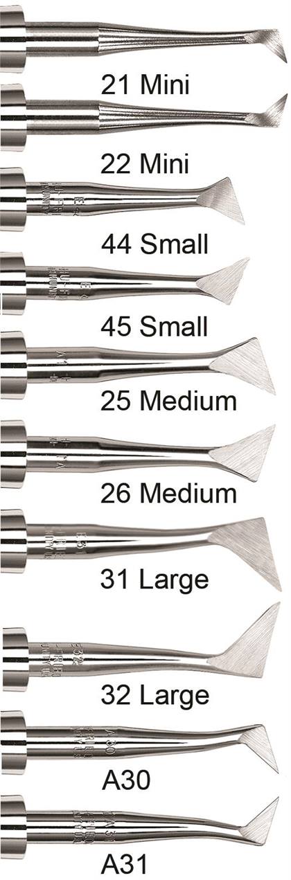 Elevator, Cryer, Right, # 510 Large Tapered Hexagon Handle, # 32, Large, 1/Pk, E32 thumbnail 9