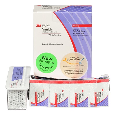 3M™ Vanish™ Varnish Clinic Pack 5% Sodium Fluoride 0.5 mL Cherry White 100/Pk thumbnail 26