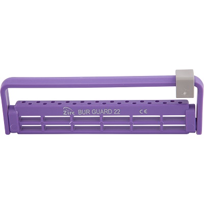 Steri-Bur Guard Plastic Bur Block, 22-Hole, Neon Purple, 1/Pk, 50Z410R thumbnail 6