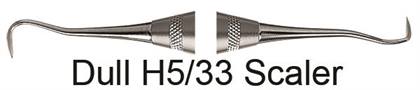 Scaler Dull Double End Size H5/33 #6 Satin Steel Immunity Steel Ea thumbnail 13