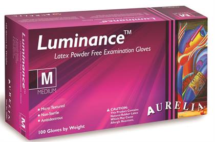 -Aurelia Luminance XS Latex PF Gloves (100) product image