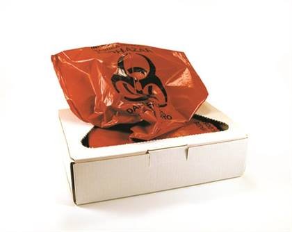 Pro Tector Infectious Waste Bag 24x30" Red Polyethylene 100/Bx thumbnail 7