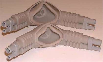 Autoclavable Nasal Hoods, Double Mask Hood Kit, with 1 Inner Mask Liners, Adult, 1/Pk, 5054C thumbnail 9