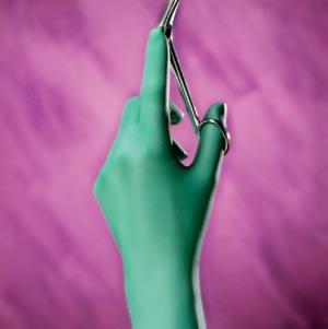 GAMMEX Non-Latex Neoprene Surgical Gloves 7.5 Green 50Pr/Bx thumbnail 8