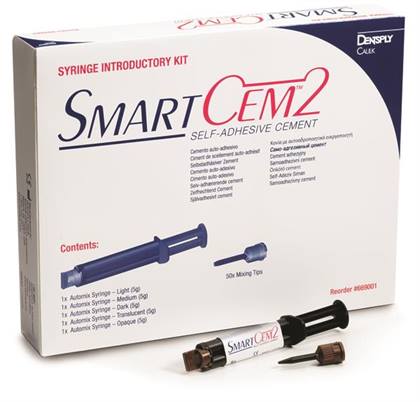 SmartCem 2 Self-Adhesive Cement, Syringe Refill, 5 g, Translucent, 2/Pk, 669015 thumbnail 10