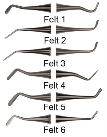 -1 Felt Composite Inst. Aluminum, Black product image