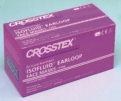 Isofluid Earloop Masks Teal 50/Bx ASTM Level 1 product image