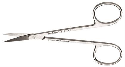 Iris Scissors, Standard Series, Curved/Delicate, 4-1/2", # 18, 1/Pk, S18 thumbnail 19