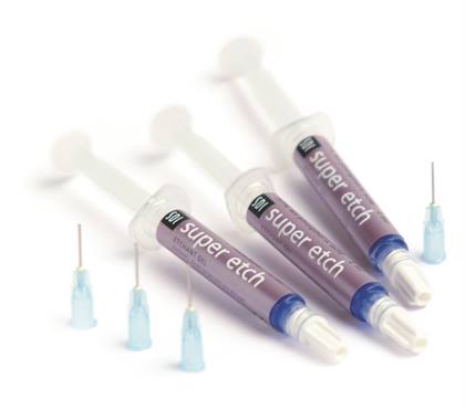 Super Etch Etching Gel, 37% Phosphoric Acid, Syringe Bulk Kit, 2 ml, High Viscosity, Blue, 10/Pk, 8100045 thumbnail 15