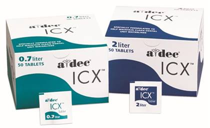 ICX Waterline Treatment Tablets F/2L Bottle 50/Bx, 90.1065.00 product image