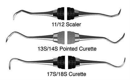 Curette McCall Double End Size 17/18 #8 ResinEight Resin Ea thumbnail 16