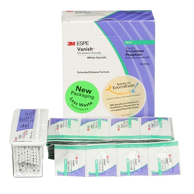 3M™ Vanish™ Varnish Clinic Pack 5% Sodium Fluoride 0.5 mL Mint White 100/Pk thumbnail 30