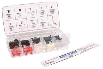 Poli-Pro Disc Composite Polishers, Refill, 1/2", Medium, Grit Up, Dark Blue, 40/Pk thumbnail 9