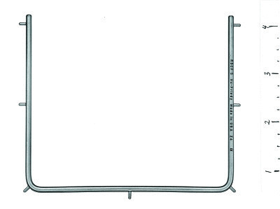 Rubber Dam Frame, 5", Child, 1/Pk, RDCF5 thumbnail 13