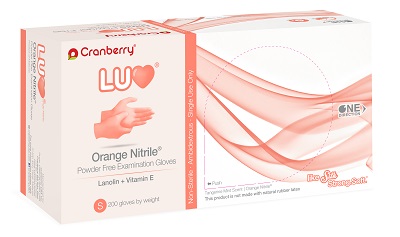 -Cranberry LUV SM Nitrile PF Gloves (200) product image