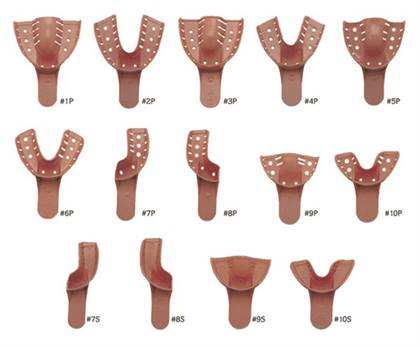 Dentray II #6 Perforated Small Lower Impression Tray AD33056 thumbnail 9