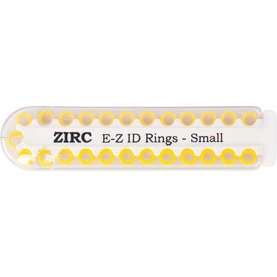 E-Z ID Instrument Rings, Small, Neon Yellow, 25/Pk, 70Z100O thumbnail 13