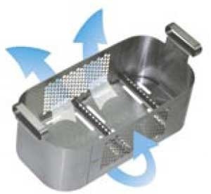 BioSonic Full Size FingerGuard Instrument Basket, 11" x 5 3/8" x 3 3/4", 1/Pk, UC151XD thumbnail 12