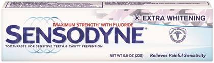 Sensodyne Extra Whitening Toothpaste 0.8 oz 36/Ca product image