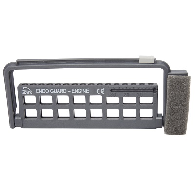 Steri-Endo Guard, 16-Hole, for Engine and Hand Files, 5 3/8" x 3/8" x 2 3/16", Gray, 1/Pk, 50Z452I thumbnail 10