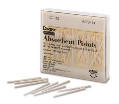 Hand-Rolled Absorbent Paper Points, Non-Sterile, Bulk Pack, Standard, Extra Coarse, Plain, 200/Pk, 670157 thumbnail 15