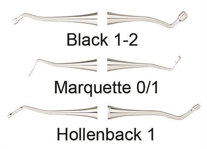 Miltex - Hollenback Plugger 1, D/E, Octagonal Handle thumbnail 4