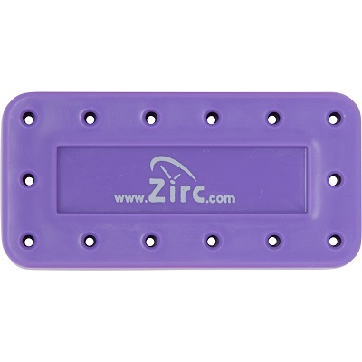 Magnetic Bur Block, 14-Hole, Neon Purple, 1/Pk, 50Z403R thumbnail 14