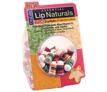 Lip Naturals Lip Balm Assorted 100 Count Display product image