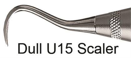 Scaler Dull Single End Size U15 #6 Satin Steel Immunity Steel Ea thumbnail 8